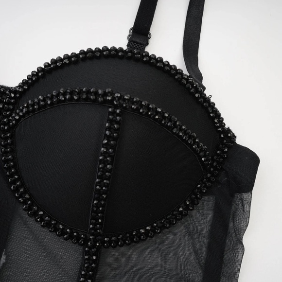 ENDELLION CORSET TOP, NWT! 🖤 - Picture 5 of 12